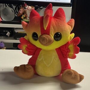 Colorful Plush Bird Toy